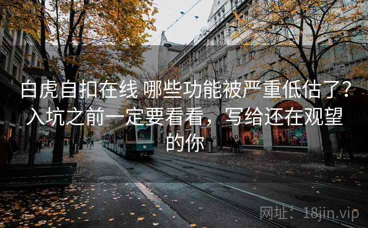 白虎自扣在线 哪些功能被严重低估了?入坑之前一定要看看,写给还在观望的你 白虎自扣在线 哪些功能被严重低估了?入坑之前一定要看看,写给还在观望的你